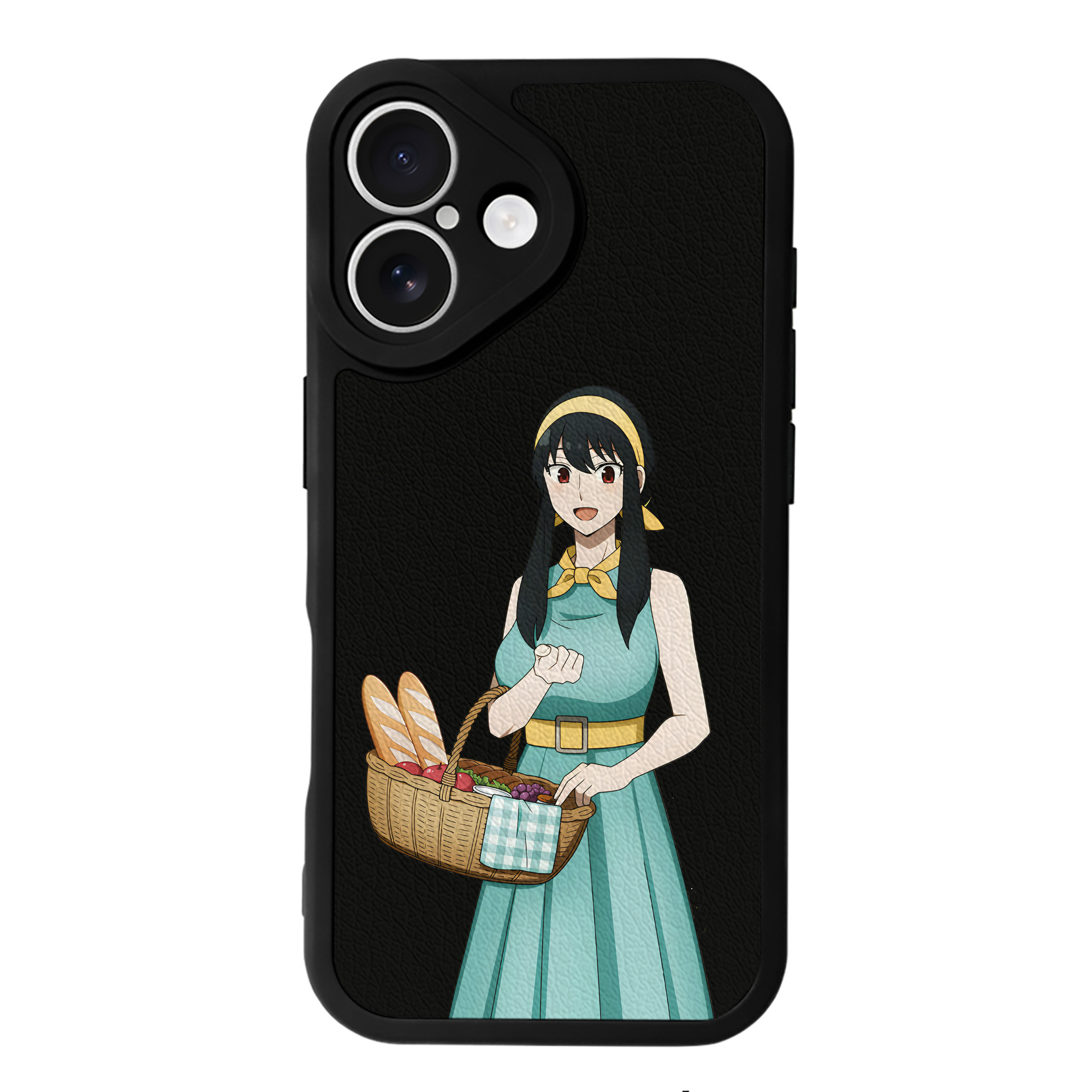 （画像用） SPY×FAMILY间谍家家酒 【iPhone 16シリーズ対応】シリコンスマホケース（レザー調） 材質：シリコン